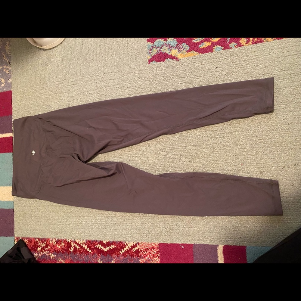 lululemon leggings size 2 grey